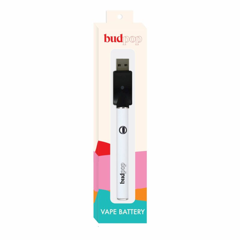 Universal 510 Thread Vape Battery in White