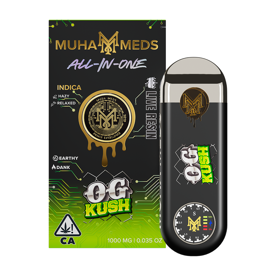 Muha Meds All-In-One 2G Disposable in OG Kush